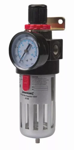 Filtre Régulateur SILVERLINE Pour Air Comprimé - 150 Ml - 427596