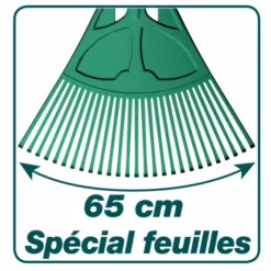 Balai à Gazon XL LEBORGNE 27 Dents Manche Bois Certifié PEFC - 369711 -Toit Outils Pro OOB90037 3