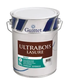 Ultrabois Lasure Mat GUITTET Incolore 3L - 57527