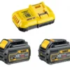Pack De Démarrage DEWALT - FLEXVOLT - 2 Batteries 6.0Ah 54V - DCB118T2