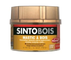 Mastic SINTOBOIS + Tube Durcisseur SINTO - Chêne Clair - Boite 500 Ml -33751