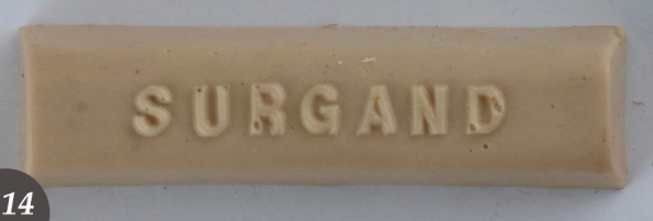 Bâton Cire Dure 10x8 érable Naturel N°178 SURGAND - Boite 10 Pièces - K0141008/178 1 Bâton Cire Dure 10x8 érable Naturel N°178 SURGAND - Boite 10 Pièces - K0141008/178