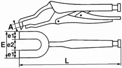 Pince Etau Pour Soudure De Precision SAM - 21828 -Toit Outils Pro SAM01116 5