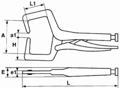 Pince Etau Longue Portee 460 Mm SAM - 21946 -Toit Outils Pro SAM01118 5