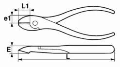 Pince Coupante Diagonale Isolee 1000 Volts SAM - 25118TI -Toit Outils Pro SAM01249 5