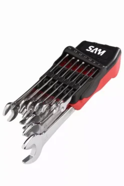 Jeu De 12 Clés Mixtes 7 A 24 Mm Sur Ratelier SAM - 50NJ12