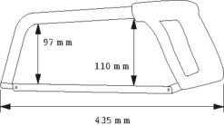 Scie A Metaux Bimatiere Samsocut SAM - 791 -Toit Outils Pro SAM02803 5