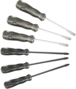 Jeu 6 Tournevis A Frapper Acetate Fente Et Phillips SAM - TCETPZJ6