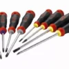 Jeu De 8 Tournevis S1 Fente Phillips Pozidriv SAM - TJ8