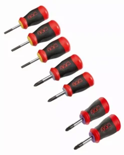 Jeu De 7 Tournevis S1 : Fente Phillips Et Pozidriv SAM - TPPZJ7 -Toit Outils Pro SAM05846 1