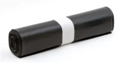 Rouleau De 20 Sacs Poubelle CRISTAL HYGIENE Noir 130L 50 Microns - SI005154