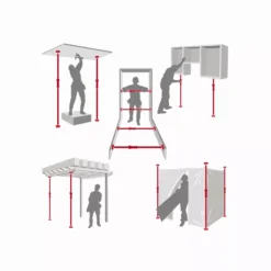 Presse Extensible P4 PIHER - 200>375 Cm - 34004 -Toit Outils Pro SGA20113 3