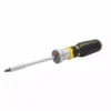 Stanley Big Tournevis Porte-embouts A Cliquet + Led + 12 embouts : Fente 5, 6.5, 8 mm/ph1-ph2-ph3 / Pz1-pz2-pz3 / T10-t15-t20 + Led + Ratelier - FMHT0-62689