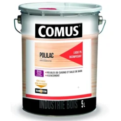 Laque Polyuréthane Polilac 2090 1000 COMUS - Blanc - Pot 1 L - 7796