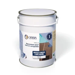 Saturateur Bois Obbi'Eau Sat Chêne Clair OBBIA - Bidon 5L