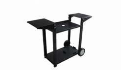 Chariot Pour Plancha 2 Feux - Acier Epoxy - CHA007