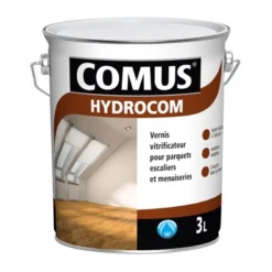Vitrificateur Hydrocom COMUS SAS - Satiné Incolore 1687 - 3 L - 17102