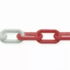 Chaîne De Signalisation VISO - Plastique Rouge Et Blanc - Ø8 Mm - Longueur 25m - CBR801SBS