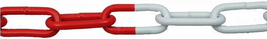 Chaîne De Signalisation VISO - Acier Rouge Et Blanc - Ø6 Mm - Longueur 15m - DIN233RB/CT 1 Chaîne De Signalisation VISO - Acier Rouge Et Blanc - Ø6 Mm - Longueur 15m - DIN233RB/CT