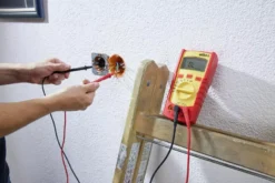 Multimètre Numérique WIHA Jusqu'à 600V AC Cat. IV + 2 Piles AAA Incluses - 45218 -Toit Outils Pro anw sb25541 digital multimeter up to 600v ac cat iv office wall 06 50612 en en