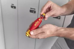 Tournevis Porte-embout WIHA PocketMax Isolé 1000V + 4 Embouts Isolés Slim - 45296 -Toit Outils Pro anw sb283109040 pocketmax electric magazinentnahme 03 1