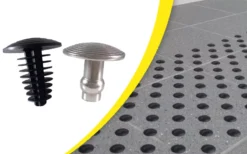 Clous Podotactiles à Frapper Waccess Inox 304 WATTELEZ Tête Ø25 Tige Ø8 Mm - 250 Clous - 810911