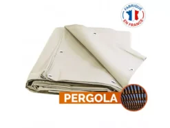 Bâche PVC Pergola 680 Gr/M² TECPLAST Ivoire 3.5 X 4.5 M - PR1442 -Toit Outils Pro cou7313 1 1 1 1 1 1 1 1 1