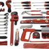 Caisse Textile 39 L + 95 Outils Pour Plombier SAM OUTILLAGE - CP-PL1