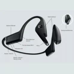 Ecouteurs X-Vibes CROSSCALL Casque à Conduction Osseuse - 1304069999572 -Toit Outils Pro crosscall casque ecouteur conduc 1