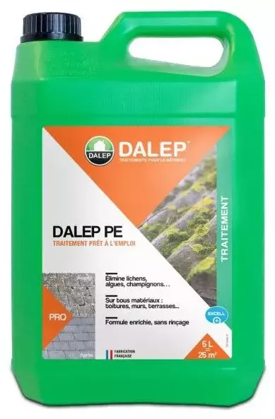 Antimousse Préventif/Curatif DALEP Bidon De 5 Litres BATIMOUSTE PE - 130005 1 Antimousse Préventif/Curatif DALEP Bidon De 5 Litres BATIMOUSTE PE - 130005