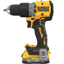 Perceuse Visseuse Percussion Compacte XR 18V 1.7Ah Li-Ion Brushless Powerstack DEWALT - DCD805E2T-QW -Toit Outils Pro dcd805e2t 2