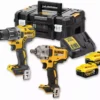 Kit 2 Outils XR 18V 5Ah Brushless Perceuse Visseuse Percussion DCD791 + Boulonneuse à Chocs DCF894 DEWALT - DCK2077P2T-QW