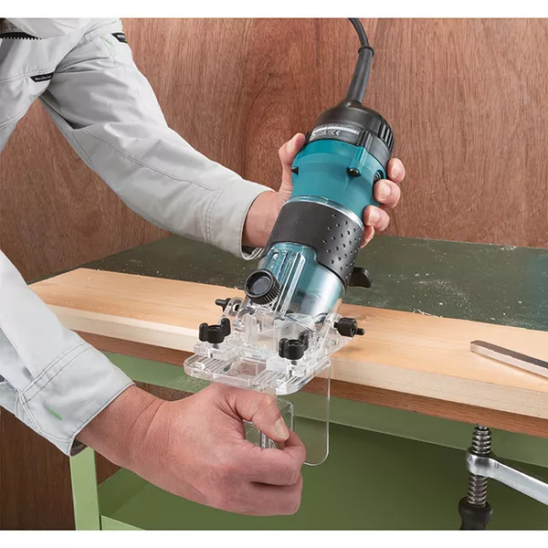 Affleureuse MAKITA 530W Ø6 Mm + Coffret MAK-PAC 2 - 3712J 2 Affleureuse MAKITA 530W Ø6 Mm + Coffret MAK-PAC 2 - 3712J – Image 2