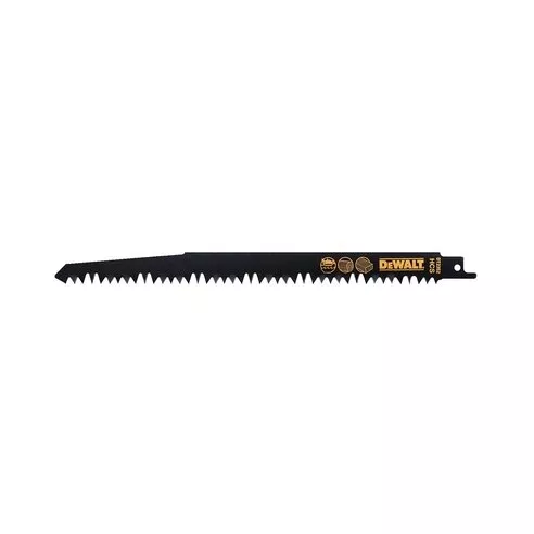 Lame Cobalt 152 Mm DEWALT Pour Scies Sabre Sans Fil Bois Alu - 5 Pièces - DT2345 1 Lame Cobalt 152 Mm DEWALT Pour Scies Sabre Sans Fil Bois Alu - 5 Pièces - DT2345