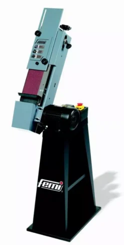 Ponceuse à Bande Industrielle FEMI Avec Socle - Triphasé 1000W Bande 120 X 1500 Mm - 8266133