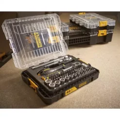 COFFRET DE DOUILLES STAKBOX M - ¼’’ STANLEY JEU DE 48 PCS - FATMAX - FMMT98101-0 -Toit Outils Pro fmmt98101 0 a10 1