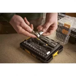 COFFRET DE DOUILLES STAKBOX M - ¼’’ STANLEY JEU DE 48 PCS - FATMAX - FMMT98101-0 -Toit Outils Pro fmmt98101 0 a4 1