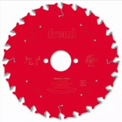 Lame Pour Scie Circulaire Portative FREUD - Ø165 2,4/1,6 AL30 Z24 BA 15° - F03FS09691 -FR07W006H