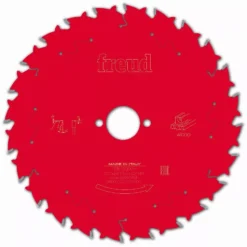 Lame Pour Scie Circulaire Portative FREUD - Ø210 2,4/1,8 AL30 Z24 BA 15° - F03FS09725 -FR15W003H