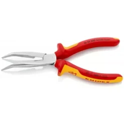 Pince Demi-ronde KNIPEX Avec Tranchant - Poignée Isolée 1000V - 26 26 200