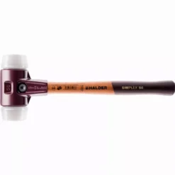 Maillet HALDER SIMPLEX Superplastique Avec Boîtier En Fonte Malléable Et Manche En Bois - D=30 Mm - 3007.030