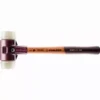 Maillet HALDER SIMPLEX Nylon Avec Boîtier En Fonte Malléable Et Manche En Bois - D=80 Mm - 3008.080