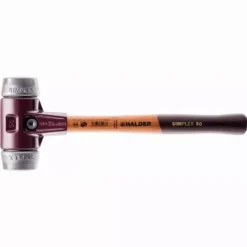 Maillet HALDER SIMPLEX Métal Doux Avec Boîtier En Fonte Malléable Et Manche En Bois - D=40 Mm - 3009.040