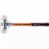 Maillet HALDER SIMPLEX Superplastique Avec Boîtier En Aluminium Et Manche En Bois - D=50 Mm - 3107.050