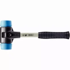 Maillet HALDER SIMPLEX TPE Souple Avec Boîtier En Fonte Malléable Renforcée Et Manche En Fibre De Verre - D=80 Mm - 3701.080