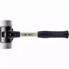 Maillet HALDER SIMPLEX TPE Moyen Avec Boîtier En Fonte Malléable Renforcée Et Manche En Fibre De Verre - D=40 Mm - 3703.040