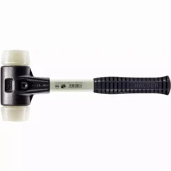 Maillet HALDER SIMPLEX Nylon Avec Boîtier En Fonte Malléable Renforcée Et Manche En Fibre De Verre - D=80 Mm - 3708.080