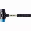 Maillet HALDER SIMPLEX TPE Souple / Métal Doux Avec Boîtier En Fonte Malléable Renforcée Et Manche En Fibre De Verre - D=40 Mm - 3712.040