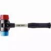 Maillet HALDER SIMPLEX TPE Souple /plastique Avec Boîtier En Fonte Malléable Renforcée Et Manche En Fibre De Verre - D=60 Mm - 3716.060