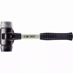 Maillet HALDER SIMPLEX Caoutchouc Chargé / Métal Doux Avec Boîtier En Fonte Malléable Renforcée Et Manche En Fibre De Verre - D=50 Mm - 3729.050